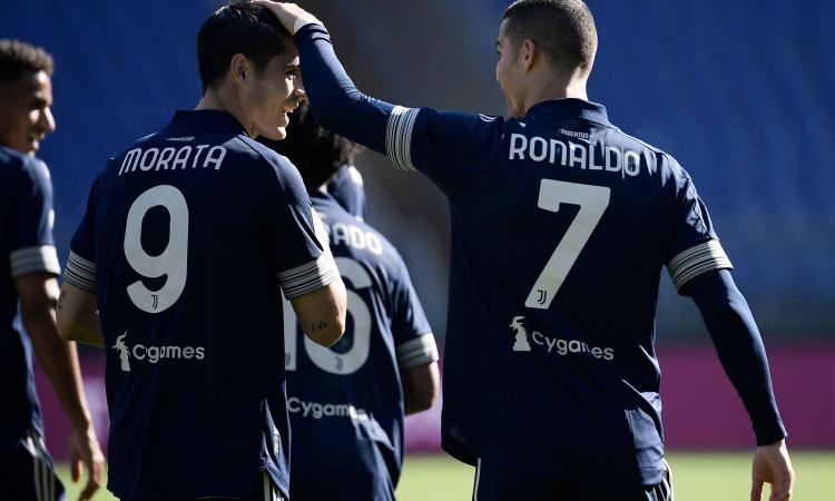 Juve- Benevento : Morata, Ronaldo et Chiesa titulaires, les compos