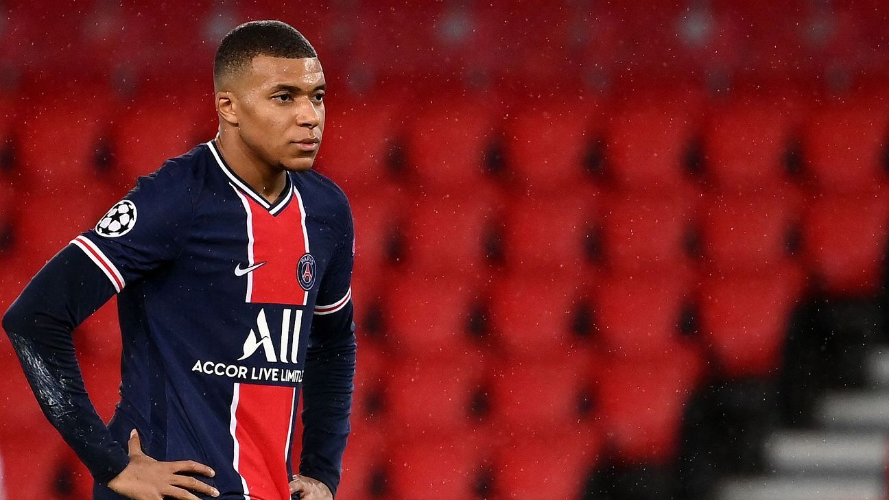 psg without mbappe for champions league vs leipzig due to thigh injury