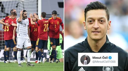 Mesut Ozil a son mot à dire sur la défaite humiliante de l’Allemagne contre l’Espagne