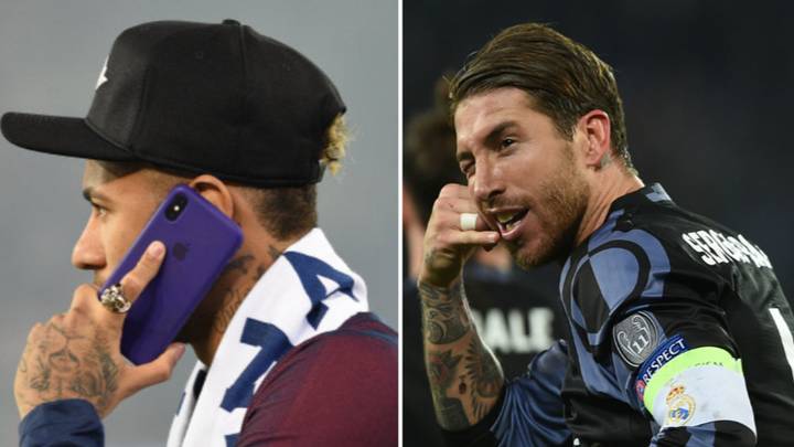 Neymar téléphone à Sergio Ramos et tente de l’attirer au Paris Saint-Germain