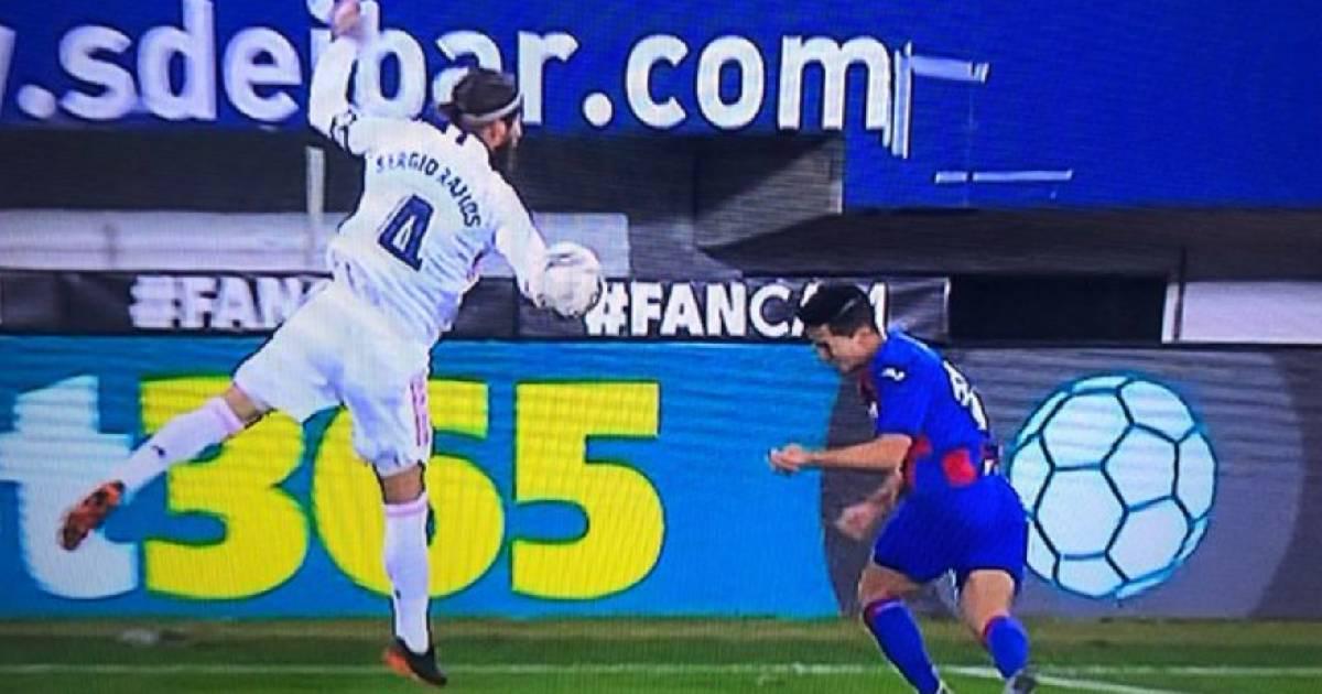 Eibar vs Real Madrid : L’action litigieuse de Sergio Ramos fait craquer les fans du Barça