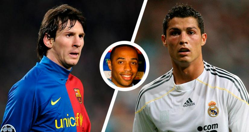 Pourquoi Henry considérait autrefois Cristiano meilleur que Leo Messi alors qu’il était au Barça à l’époque