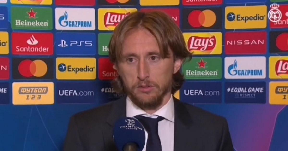 «  C’est difficile à expliquer  »: Luka Modric s’exprime sur l’embarras du Shakhtar