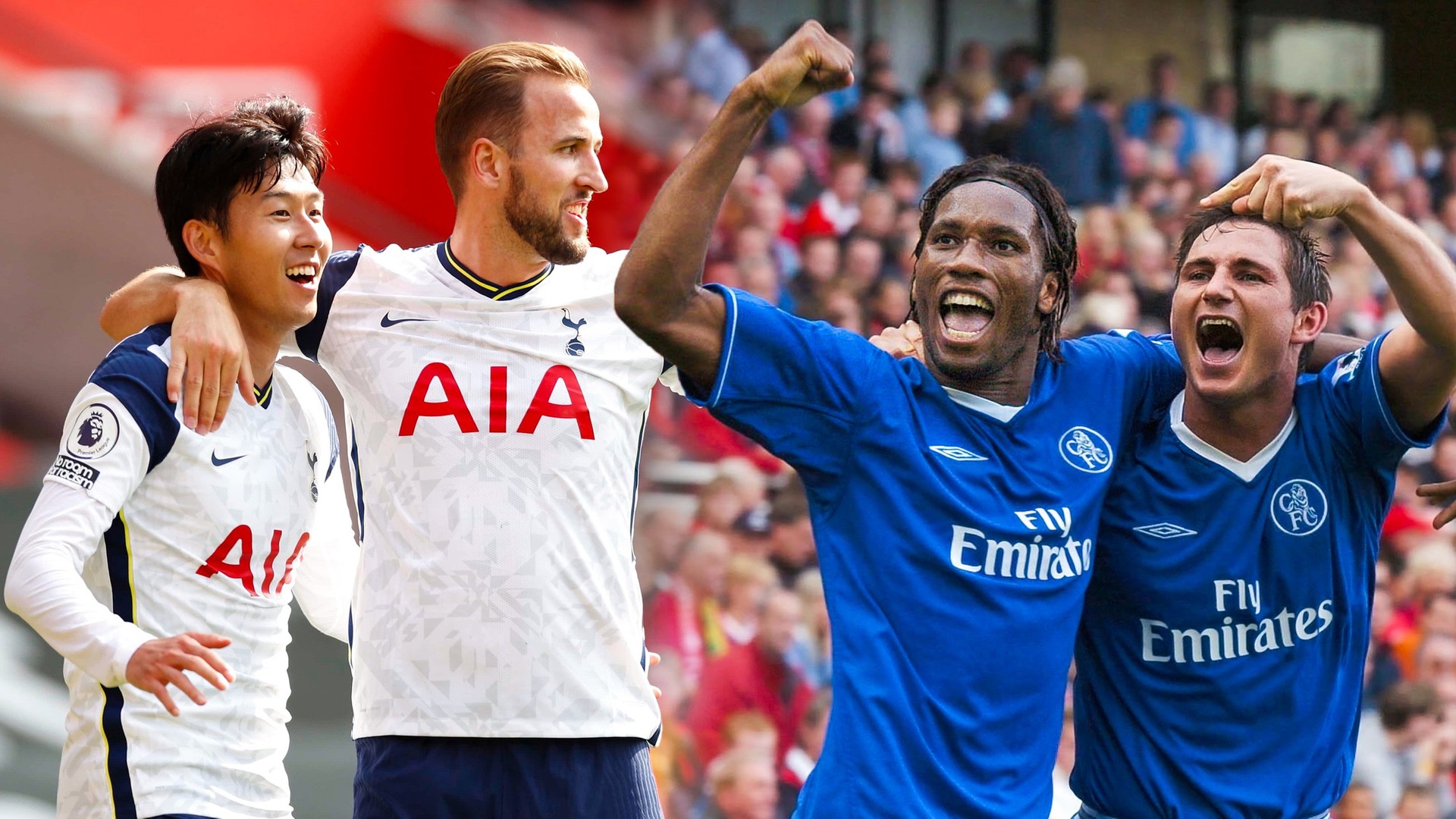 Premier League : Le duo Kane et Son menace un prestigieux record de Drogba et Lampard