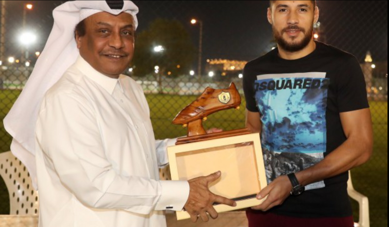 Belaili récompensé par le Qatar SC, satisfait de ses débuts