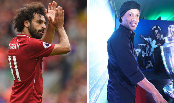 Mo Salah bat Ronaldinho aux Globe Soccer Awards