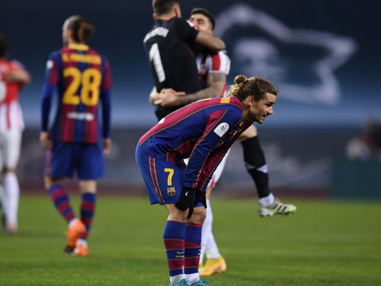 Griezmann pousse un gros coup de gueule après la défaite du Barça en finale de Supercoupe