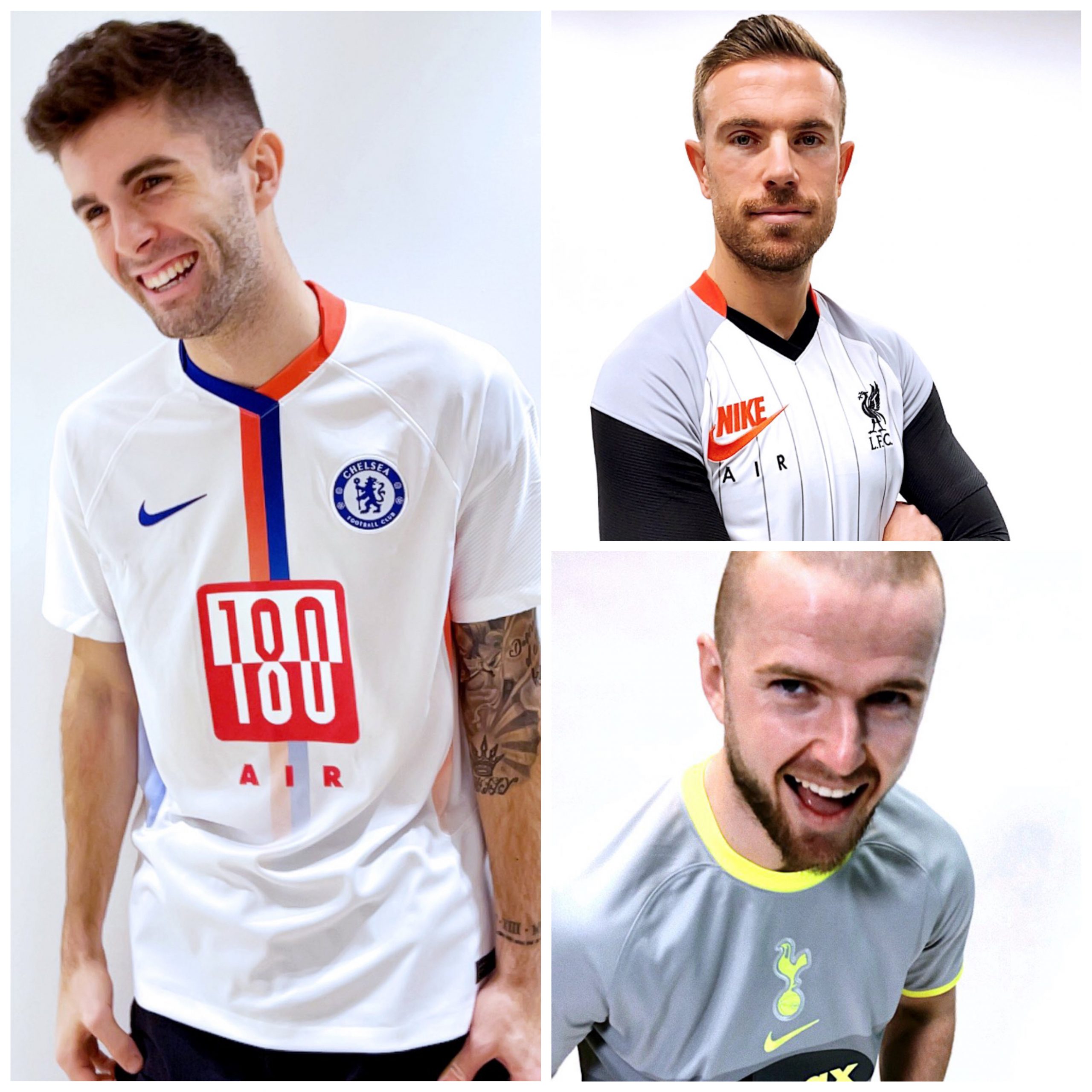 Chelsea, Tottenham, Liverpool … les nouveaux maillots inspirés de célèbres coloris des Air Max de Nike (photos)