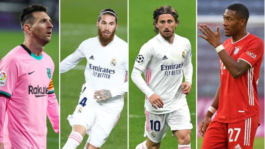 Ramos, Messi, Di Maria Le 11 des meilleurs joueurs qui seront libres en Juin
