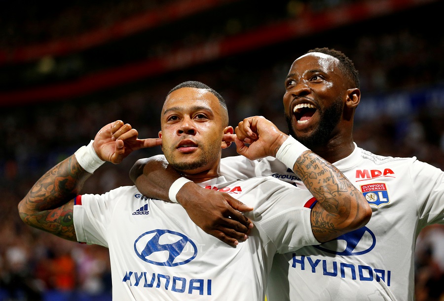 Memphis Depay Moussa Dembele