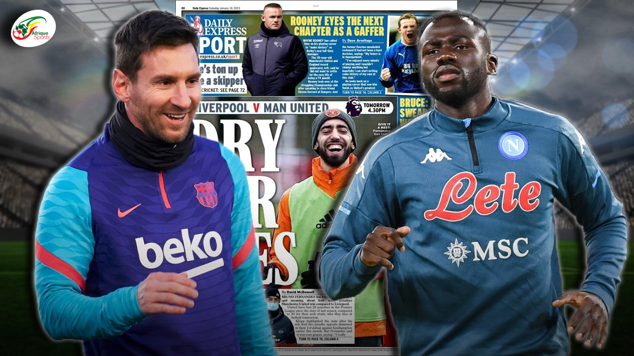 Messi met la pression… Le président de Naples retient encore Kalidou Koulibaly | Revue de Presse