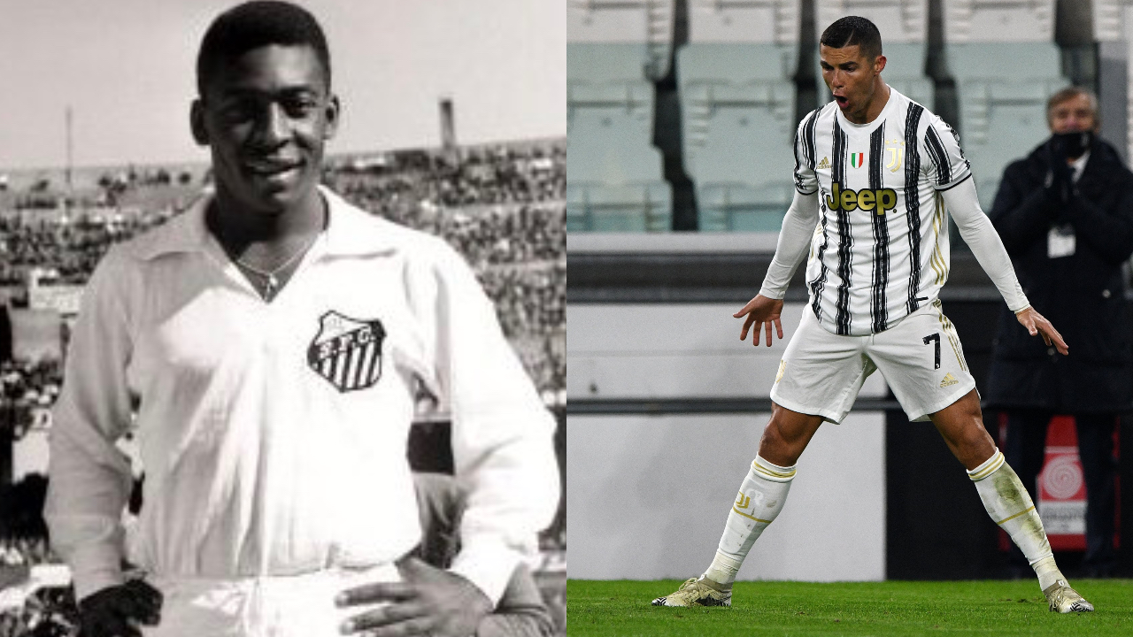 Ronaldo Pele Twitter