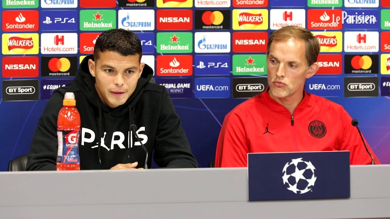 Thomas Tuchel et Thiago Silva