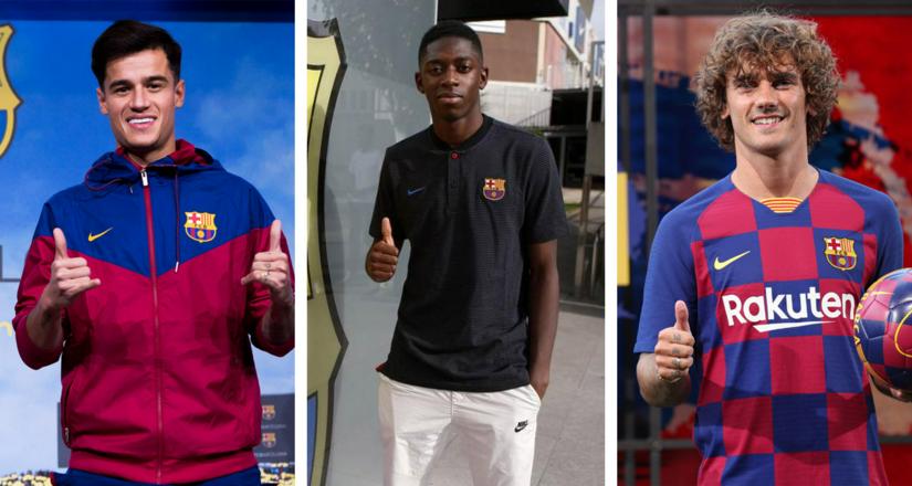Coutinho, Dembele, Griezmann… les 10 signatures les plus chères du Barça