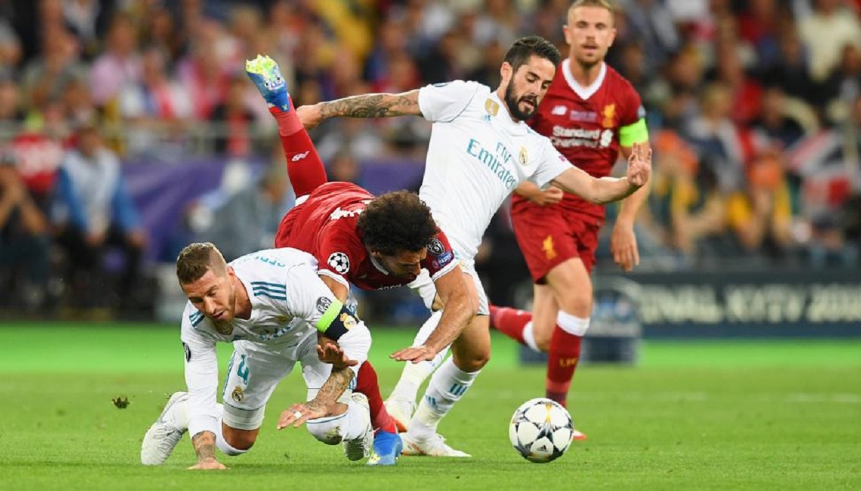 Liverpool ne veut plus de Sergio Ramos, la fameuse action de Kiev 2018 ne passe pas