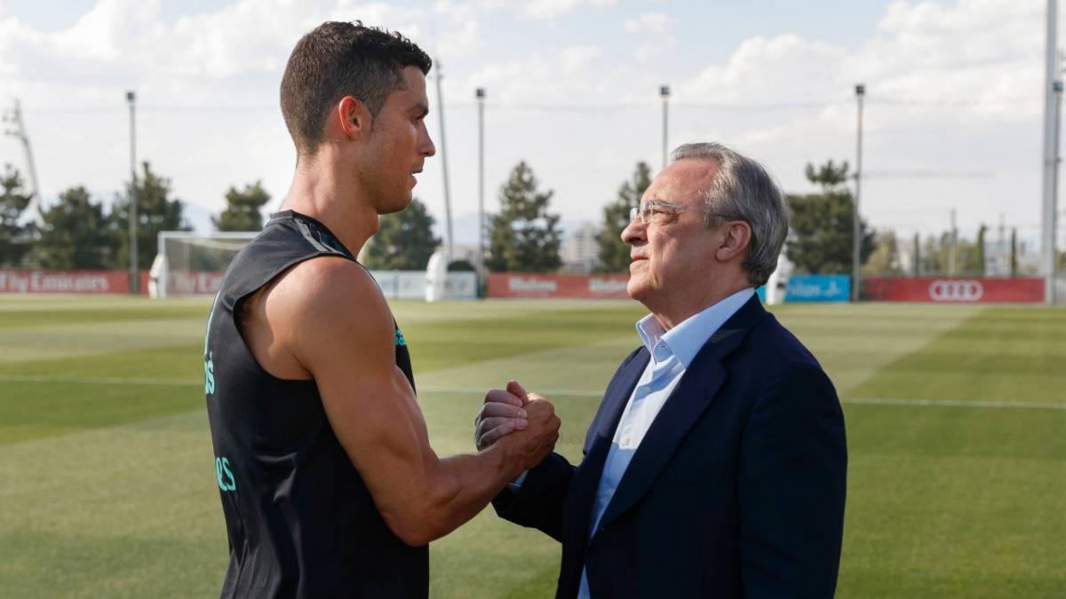 real madrid cristiano ronaldo sen prend a florentino perez 2131887