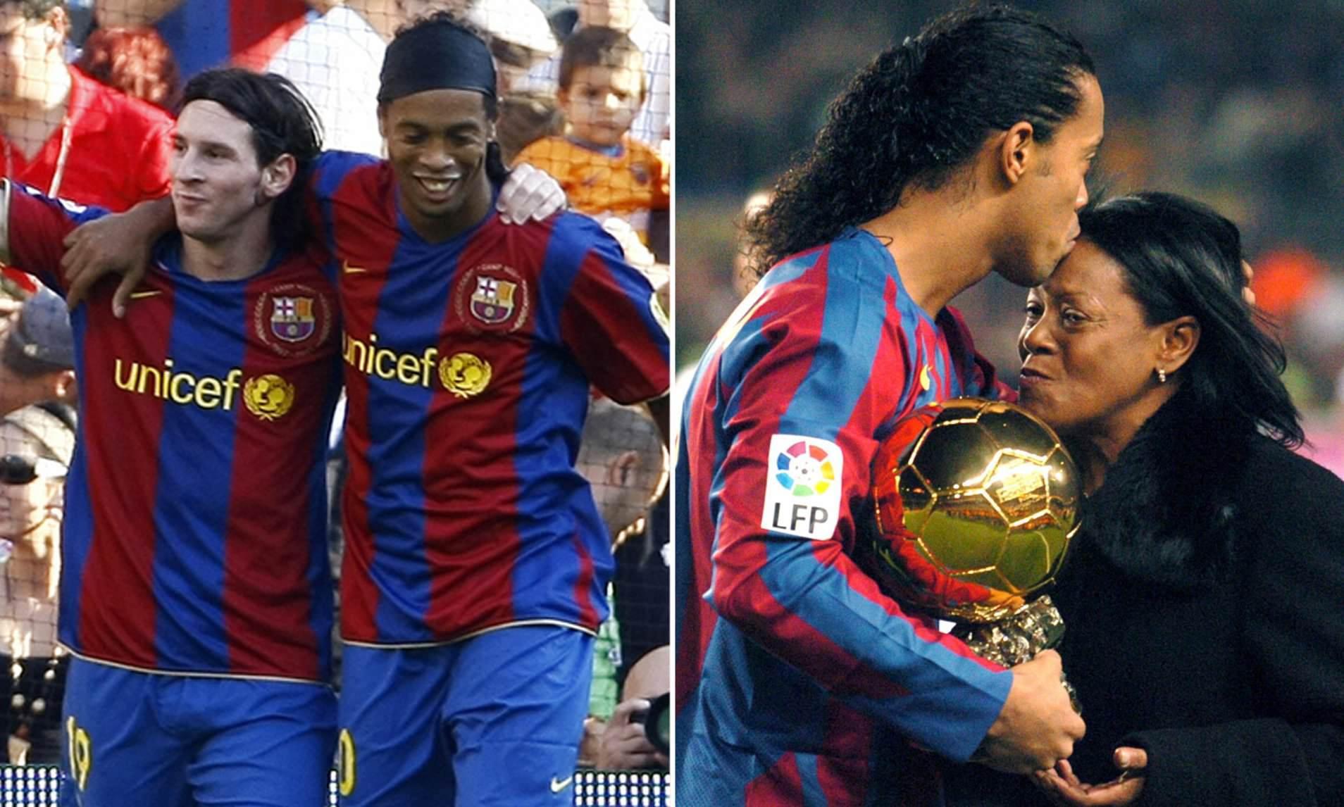 L’émouvant message de Lionel Messi à Ronaldinho après la disparition de sa mère