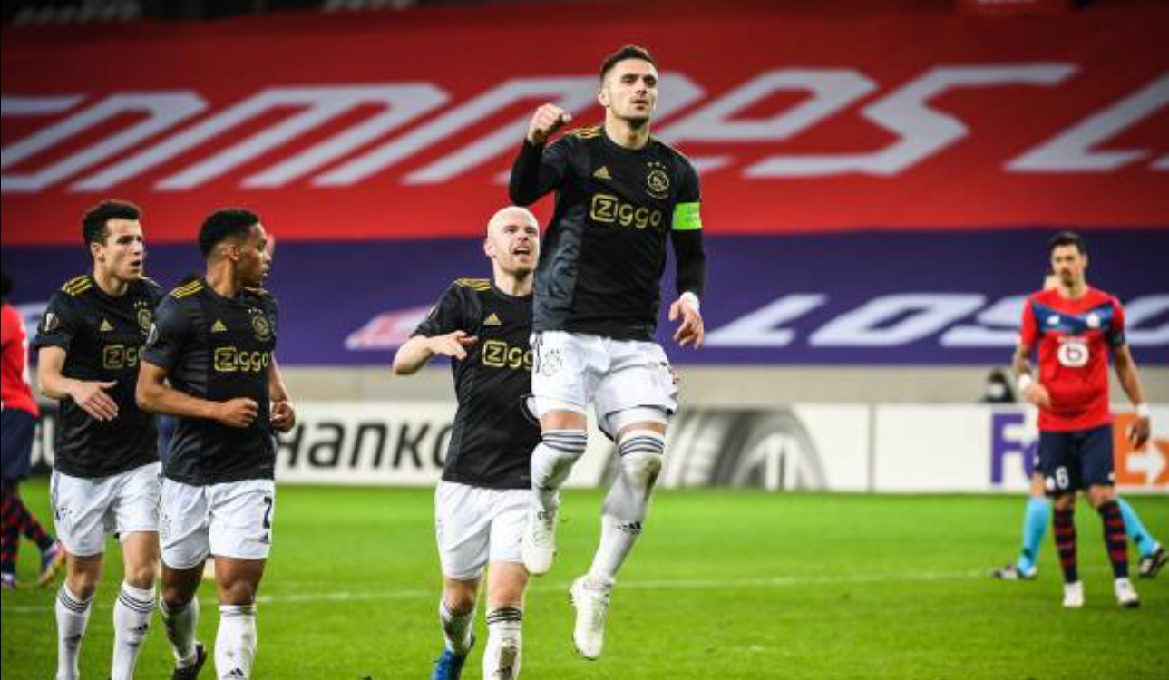 Ligue Europa: L’Ajax renverse Lille au terme d’un match fou