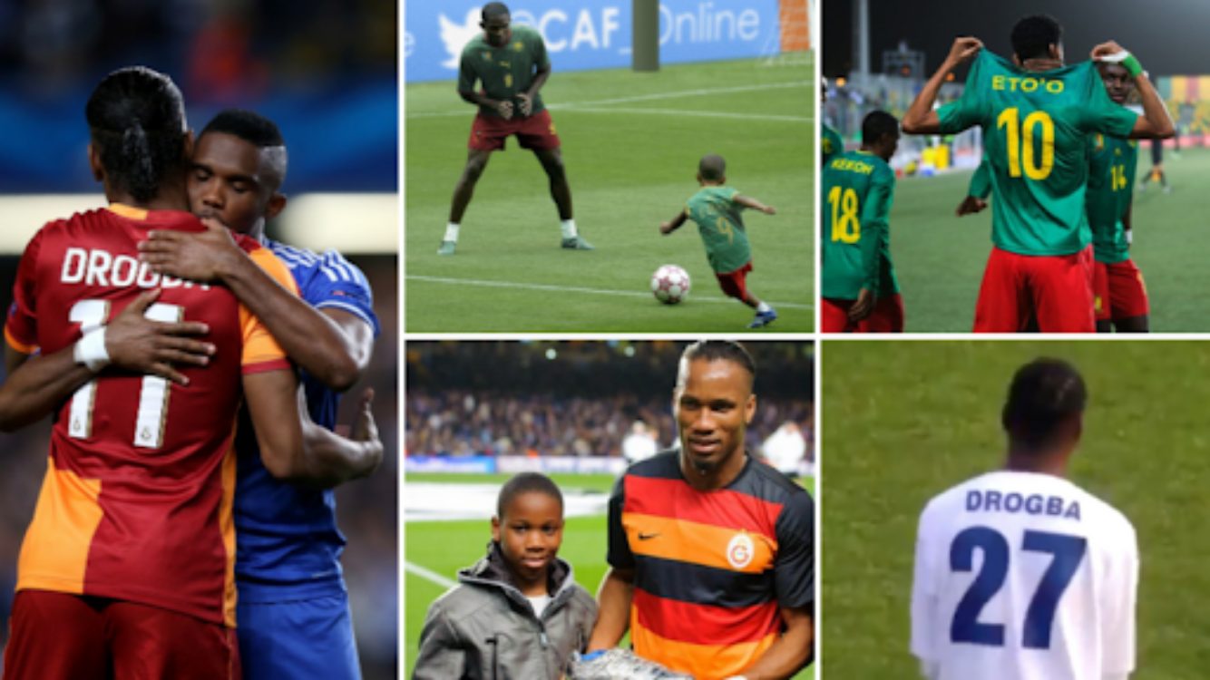 Etienne Eto’o brille avec le Cameroun, les fans mettent la pression sur le fils de Drogba
