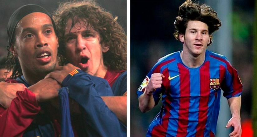 Comment Ronaldinho voulait «  rendre  » à Leo Messi ce que Carles Puyol lui a donné