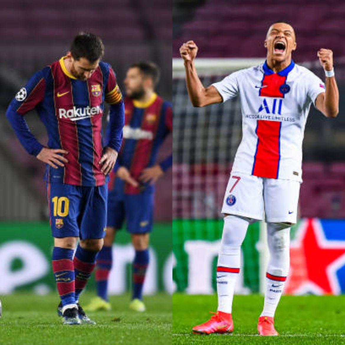 LDC/ PSG-Barça: Mbappé encensé par la presse espagnole et Messi critiqué