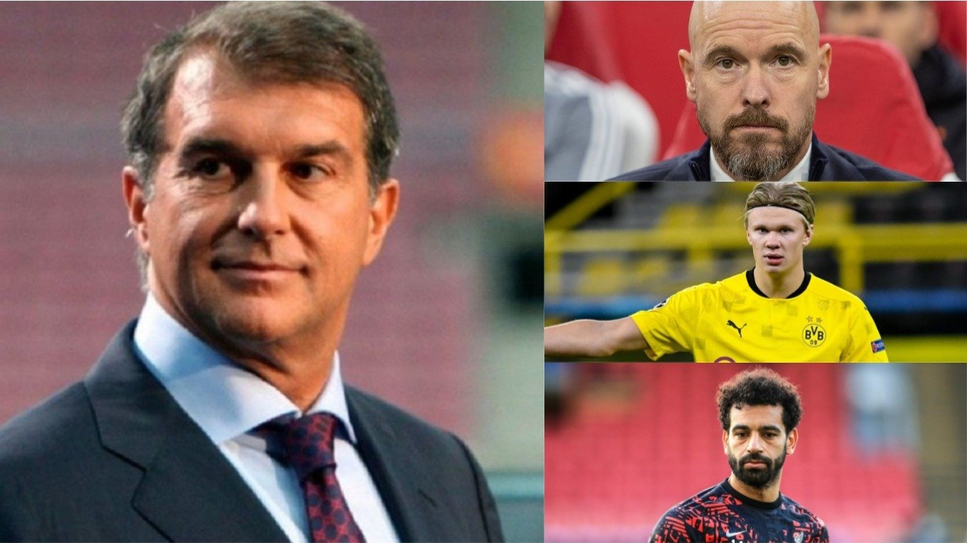 Haaland, Salah, Erik Ten Hag… : Le Barça version 2021-2022 de Joan Laporta