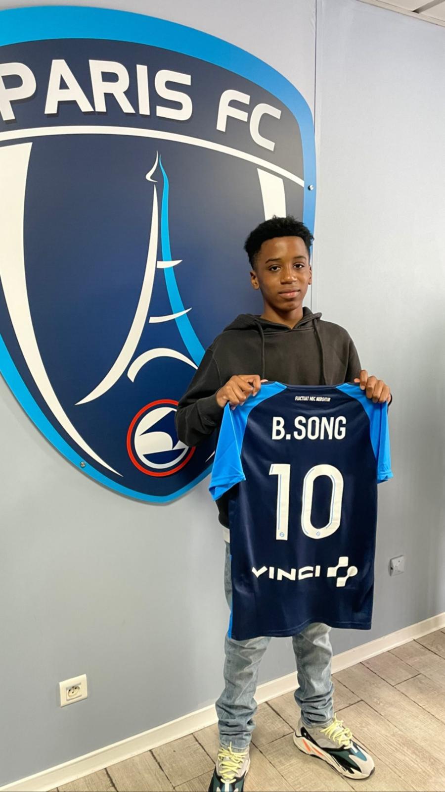 Le fils de Rigobert Song s’engage avec le Paris FC