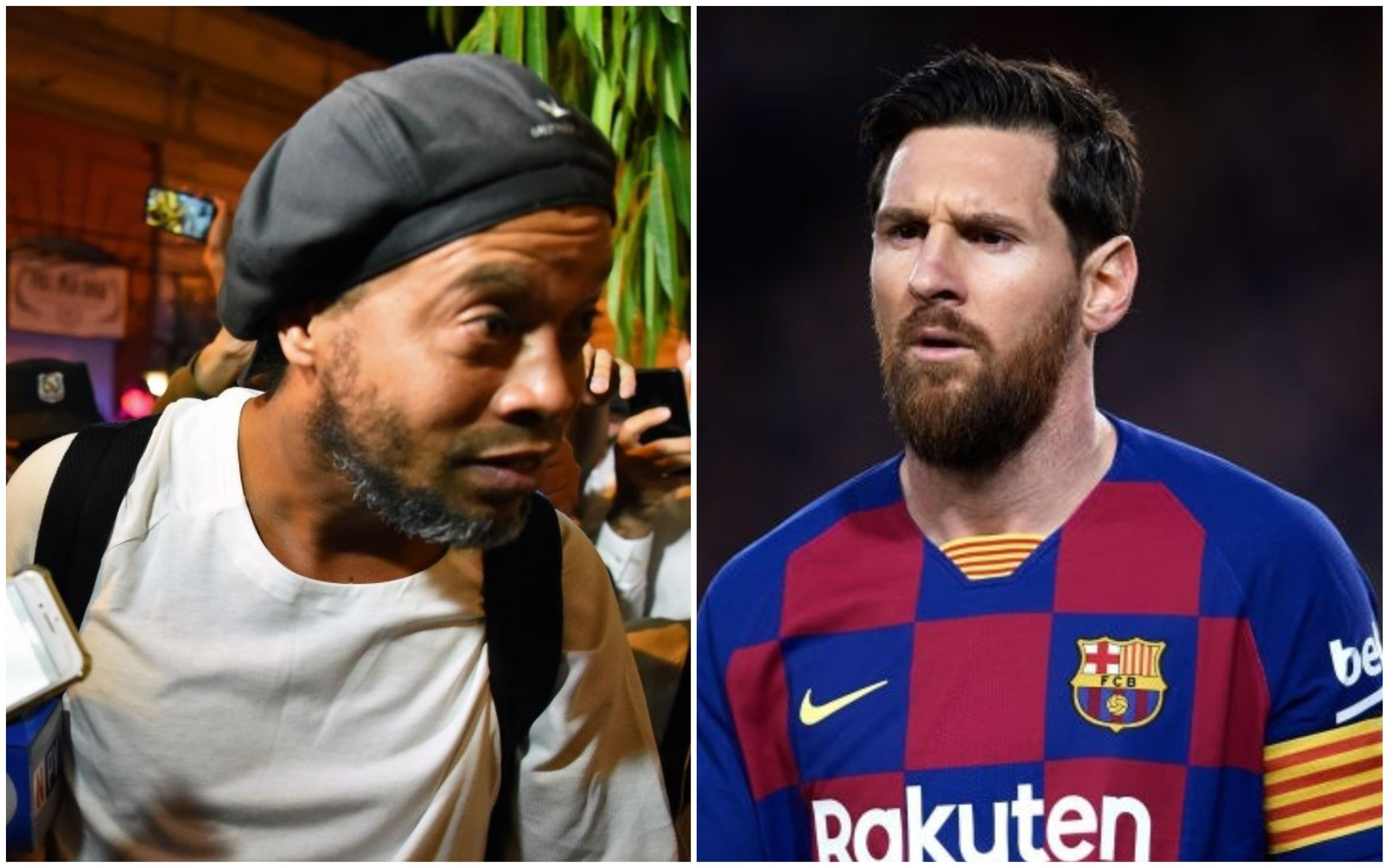Messi envoie un message de soutien à Ronaldinho après le décès de sa mère