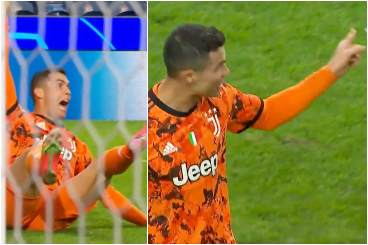 Video Ronaldo furious after late penalty appeal denied for Juventus vs Porto