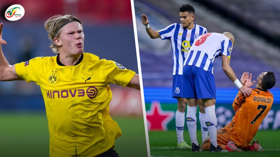 CR7 et la Juve battus à Porto, Haaland porte Dortmund face au FC Seville