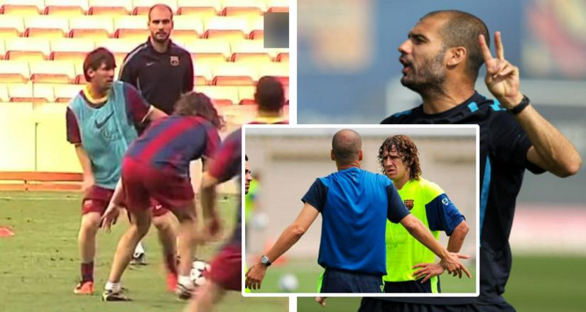 Comment Puyol voulait arrêter Messi à l’entraînement, une instruction donnée par Guardiola