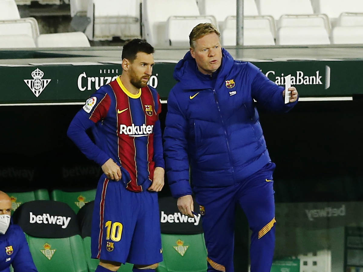 Ronald Koeman : « Pourquoi Lionel Messi n’a pas débuté contre le Betis »