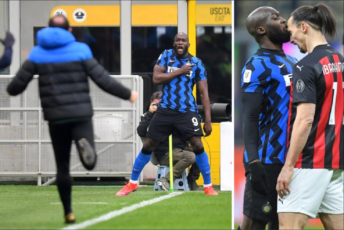 « Je te l’avais dit.. », l’énorme chambrage de Lukaku à Zlatan pendant le derby de Milan