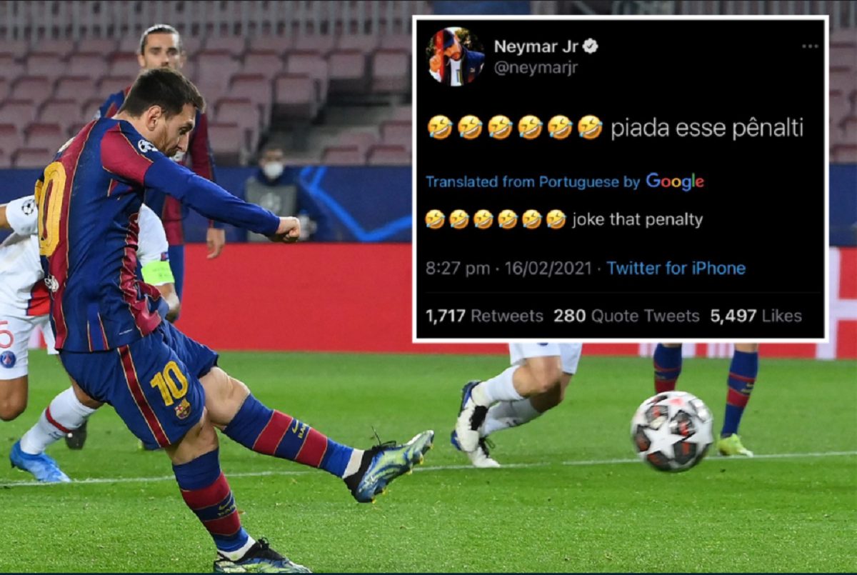 Barça – PSG : Neymar sous la menace d’une sanction pour un tweet supprimé ?