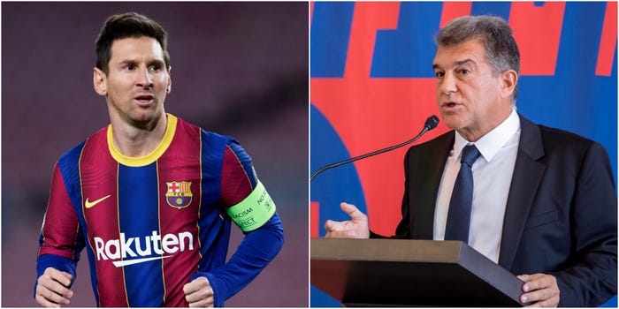 Laporta : « Messi ? Si je gagne, c’est la première chose que je ferai dès aujourd’hui »