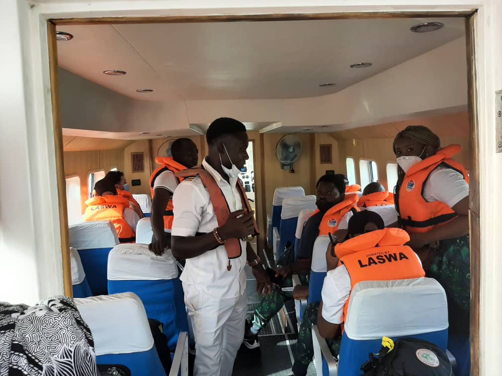 Elim CAN 2021 : L’arrivée en bateau des Super Eagles du Nigeria à Porto-Novo (vidéo)