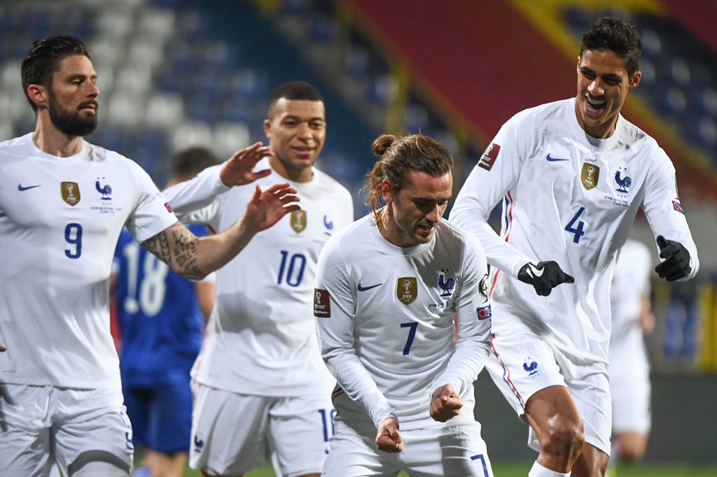 Griezmann porte la France contre la Bosnie et dépasse Trezeguet