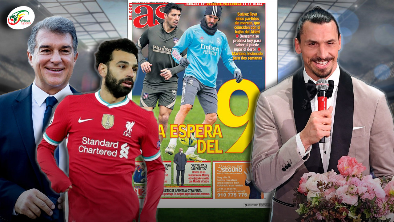 Joan Laporta accélère pour Mohamed Salah..L’histoire insolite de Ibrahimovic | Revue de Presse
