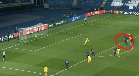 Verratti lors du penalty de Messi 984776
