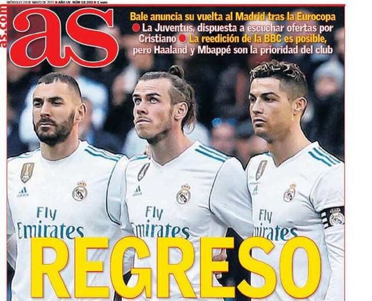 Real Madrid : Les signes d’un retour de la BBC (Benzema, Bale, CR7)