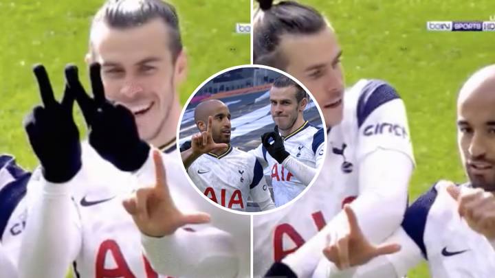 La réaction inestimable de Bale à Lucas essayant de s’impliquer dans la célébration de lui et de Son