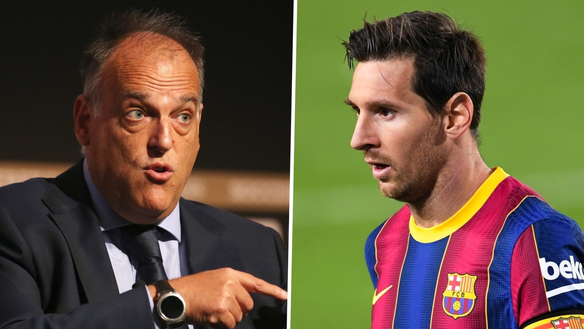 Le président de la Liga affirme qu’ils sont prêts pour que Messi quitte Barcelone