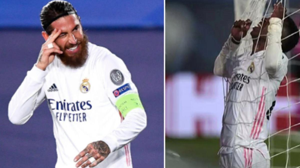 Real : Sergio Ramos explique son geste de dépit après le raté de Vinicius