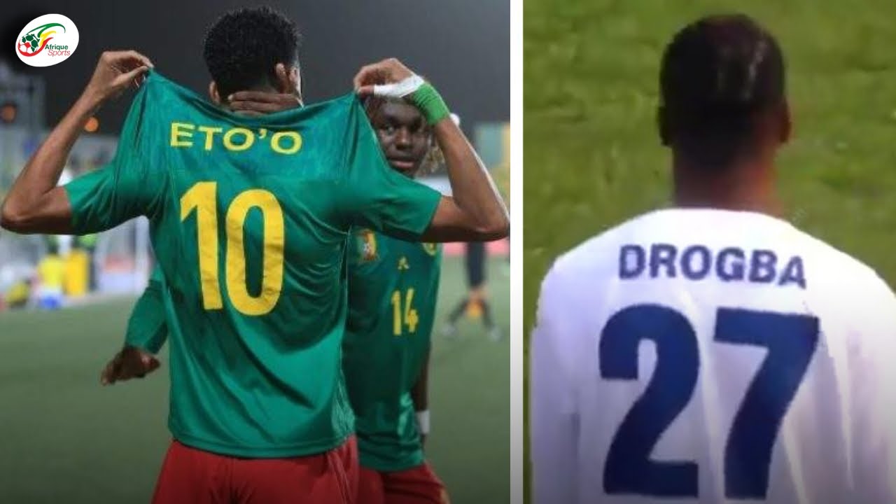 Le meilleur onze de fils des superstars du foot avec Eto’o, Drogba et Zidane