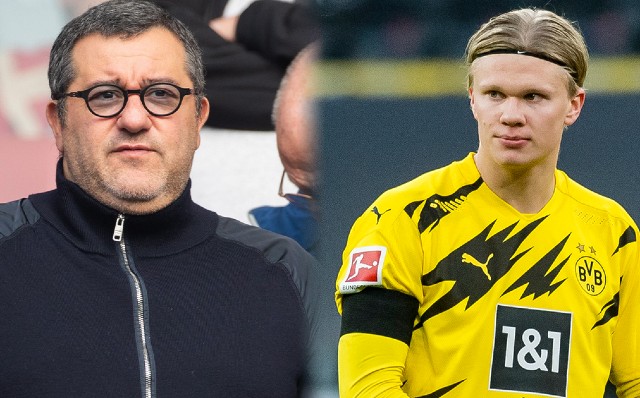 mino raiola and erling haaland