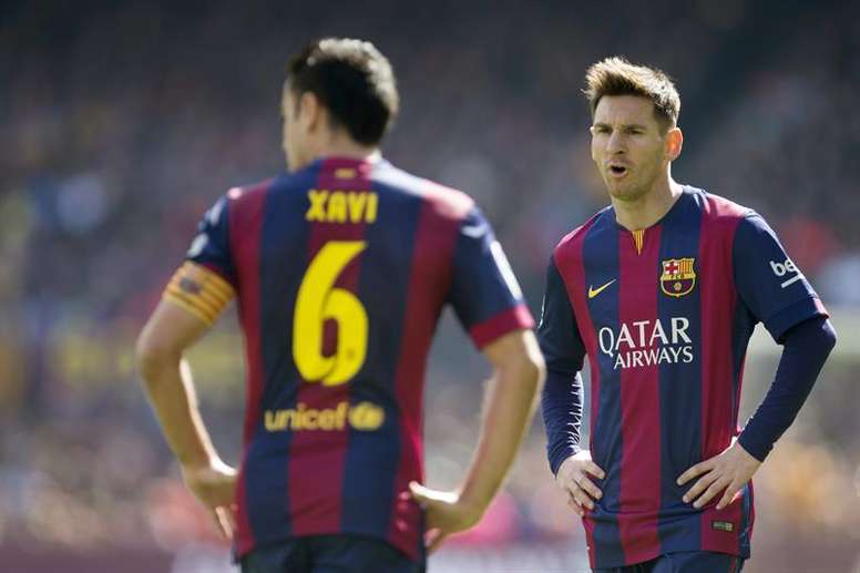 xavi and messi