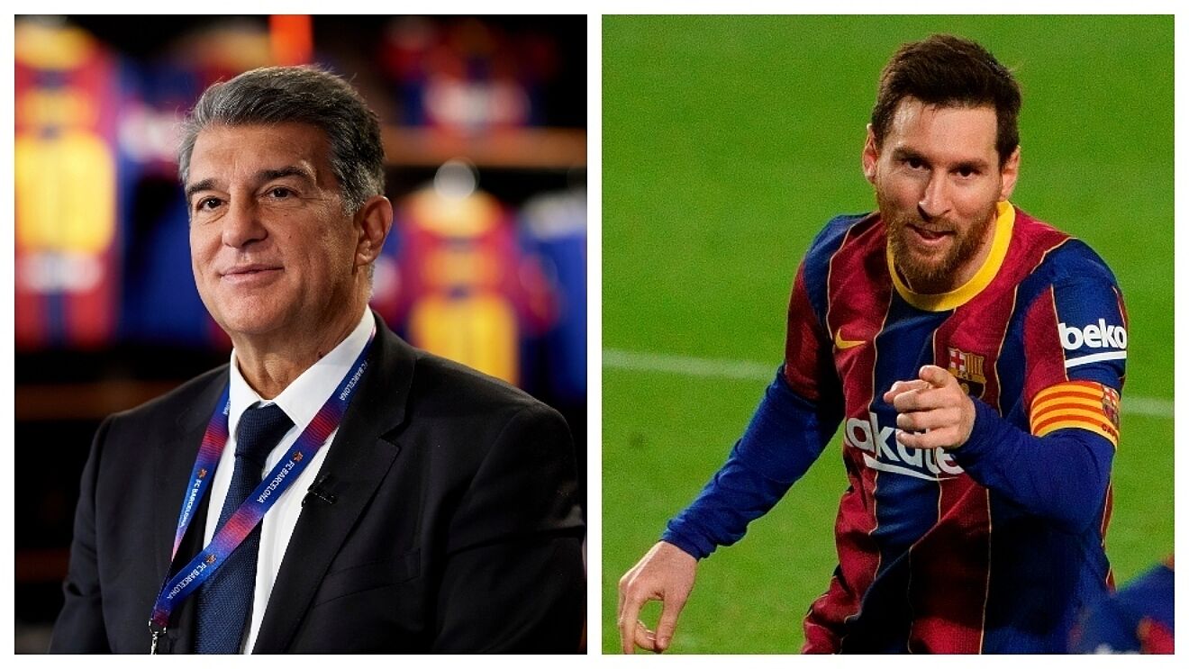 Laporta: le renouvellement du contrat de Messi progresse de manière adéquate