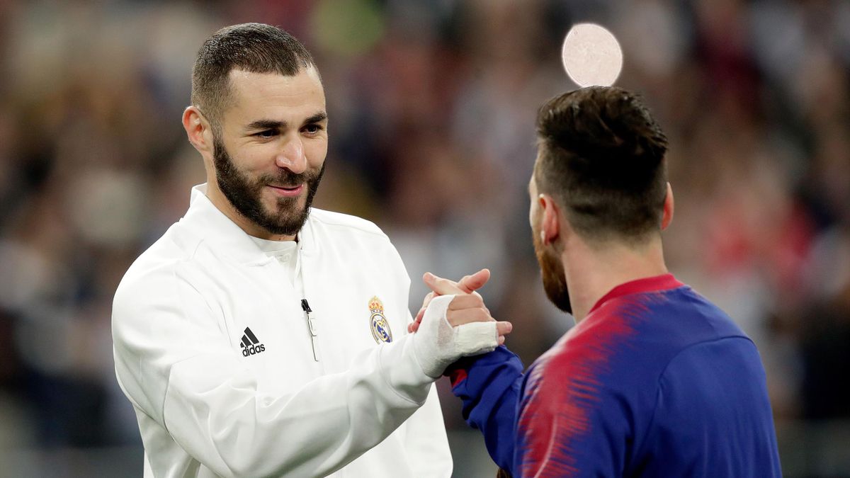 Real Madrid – Barça : Karim Benzema lance le Clasico et évoque Lionel Messi