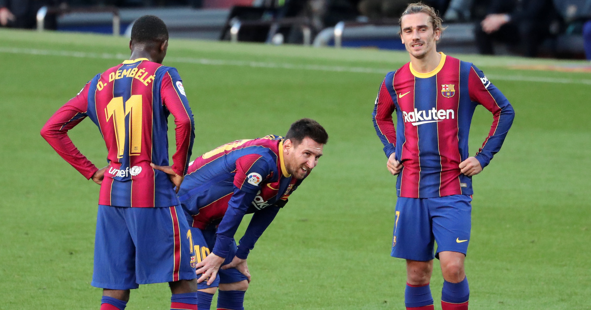 Dembele.Messi .Griezmann.Barcelona.TEAMtalk