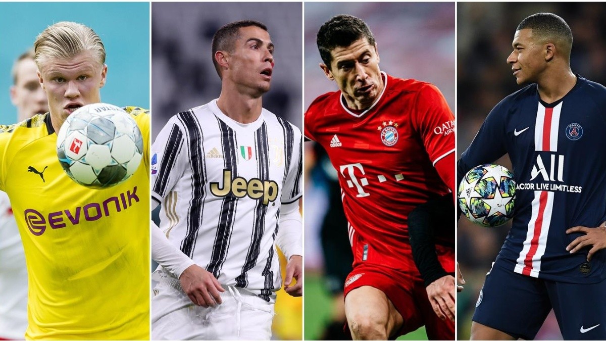 CR7 4e, Haaland 6e, Suarez 7e : Top 10 des meilleurs attaquants de la saison